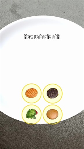 How to basic core #shrek #fyp #pleasegoviral #howtobasic #burger | how to basic