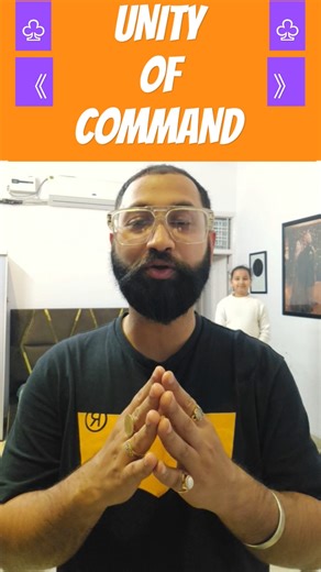 Short-298 Unity of Command by Henri Fayol #principleofmanagement #unityofcommand #hunnybhaiya #hbcc