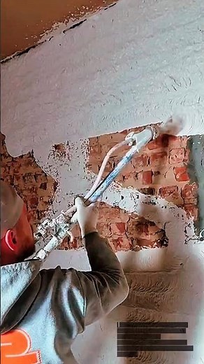 Spray Plastering Machine | Wall Plastering Process