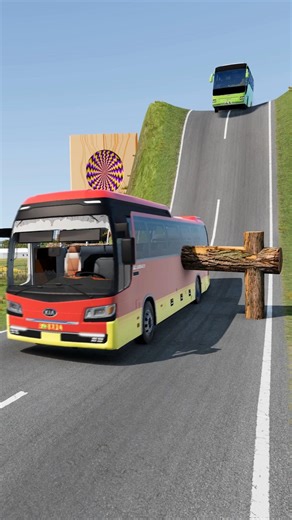 Old Buses Vs New Buses Crash Test Satisfying