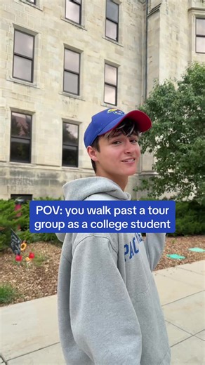 And the crowd goes wild 🕺💃 #CampusTour #CollegeLife #KU #FYP #RockChalk