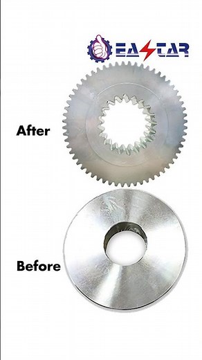 CNC-450S 5 Axis CNC Slotting｜Internal & External Gear Machining Test #machine #cnc_slotter #slotter