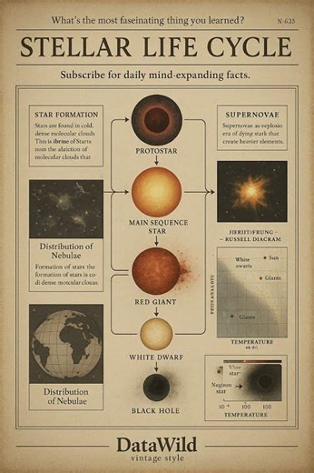 Stellar Life Cycle: The Epic Journey of How Stars Are Born, Live, and Transform the Universe 🌟🌌