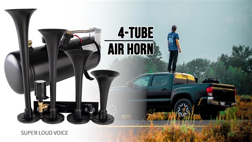 Watch Super loud train horn kit,180db on Amazon Live