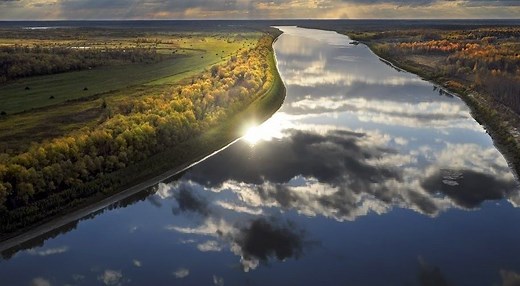 Река Иртыш - на карте России, длина, притоки, бассейн реки, города, рыбалка на реке