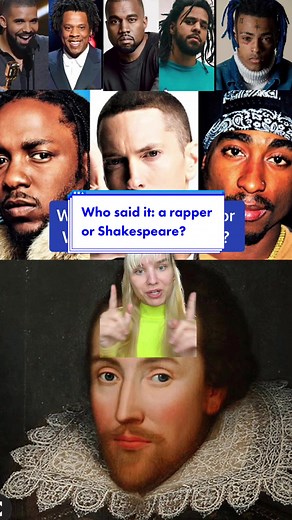Rapper or Shakespeare Quiz: Hip Hop Lyrics Trivia