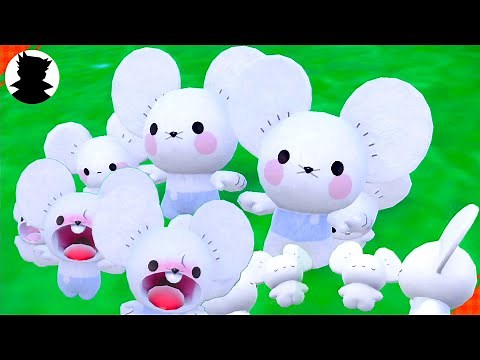 【Pokemon SV】Tandemaus＆ Maushold cute Picnic!