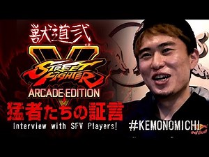 Daigo Presents Kemonomichi 2 - Interview with SFV Players!