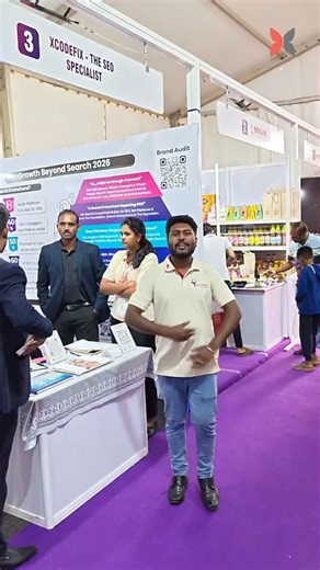 🚀 YESCON 2026 | Day 2 – Final Call! We’re live at YESCON 2026 and it’s the final day to connect with us 🙌 If you want to know why your website isn’t ranking and how to fix it, now is the time 📊 📍 Visit Xcodefix – the SEO Specialist 🟣 Stall No: 03 📌 Old Port, Pondicherry Walk in, meet our team, and get your FREE SEO audit to discover real opportunities for your business 🔍📈 Don’t miss this chance — come and let’s grow your visibility 🚀 #xcodefix #yescon2026 #day2 #freeaudit #seo t | Xcode