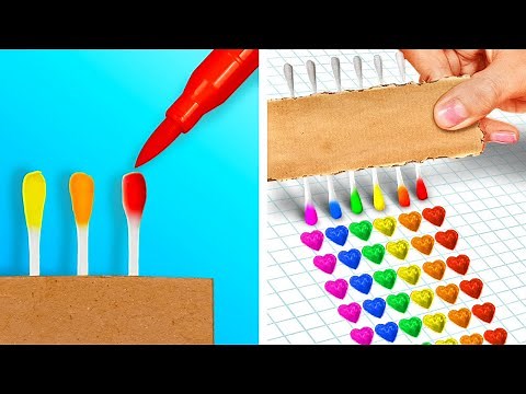 ¡Técnicas de pintura para principiantes! Trucos de dibujo y técnicas de pintura artística por 123GO!
