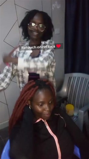 500/= Retouch on riri locs 😚 #ririlocs#locsbyconstance #viral_video #fyp #tiktokkenya
