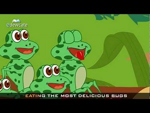 Edewcate english rhymes - Five little speckled frogs