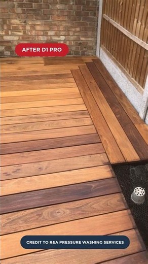 Protect Ipe Hardwood Deck With Owatrol D1 Pro Wood Oil #Shorts