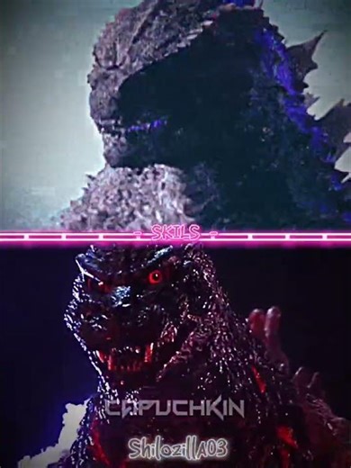 Evolved Godzilla (GXK) vs Burning Godzilla (GVD) | #godzillaxkongthenewempire #godzillavsdestoroyah