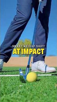Stop Hanging Back — Get Your Weight Forward at Impact for Better Contact #golf #golfswing #golftips