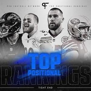 NFL Tight End Rankings 2024: Travis Kelce and George Kittle Compete for No. 1, Kyle Pitts Falls Out of Top 10