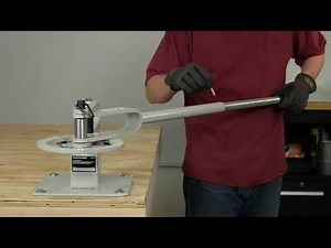 Klutch Compact Metal Bender | Benchtop Model | 49681.KLU | Features