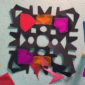 Stained Glass Snowflake