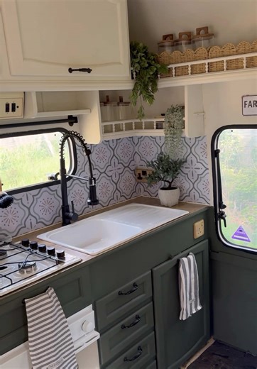 Our dream tiny home on wheels for only £1,000 🥹🤍🙌🏻 We bought a little £500 caravan from Facebook marketplace and renovated it for a further £500 - making our dream tiny home on wheels for only £1,000! What do you think? 🥰 make sure your following along for more budget friendly DIY, tiny home content & more! Love, Hayley xx #caravanrenovation #caravanmakeover #tinyhomeonwheels #tinyhouseonwheels #caravan