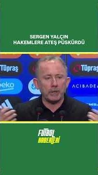 Sergen Yalçın: Bu Gece Türk Futbolunda Hakemlik Faciası Yaşanmıştır #Beşiktaş