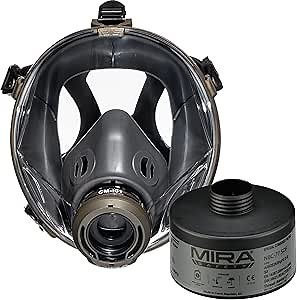 Mira Safety CM-I01 Gas Mask and NBC-77 SOF CBRN Filter