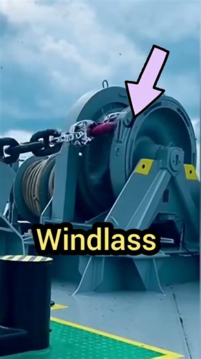 Anchor Retrieval and Safety Locking System by Windlass #facts #shortvideo #shortvideo #bangla