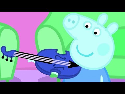 Peppa Pig Playing Musical Instruments | Peppa Pig Remix Different Effects 🐷