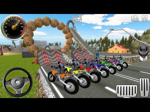 Motos Dirt Bikes Impossbile Off-Road #3 - Offroad Outlaws motor bike mud racing 3D Android gameplay