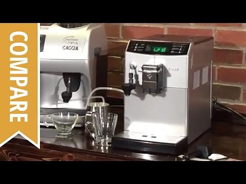 Compare: Gaggia Syncrony and Saeco Minuto Espresso Machines