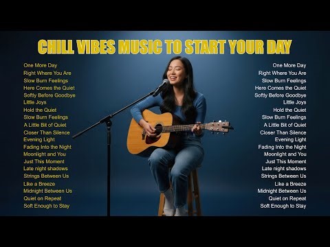 Morning Chill Acoustic Covers ☀️ Happy & Relaxing Love Songs Playlist for Study, Work & Coffee Time