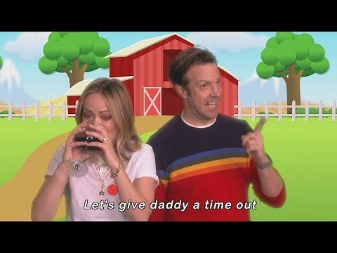 Jason Sudeikis and Olivia Wilde's 'Let's Give Mommy a Time Out' Music Video Debut