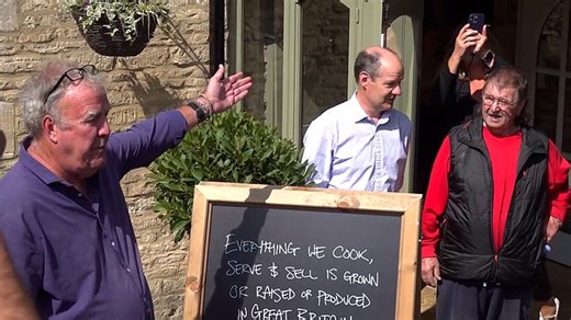 Jeremy Clarkson says pub opening has been a 'disaster' as hundreds line up