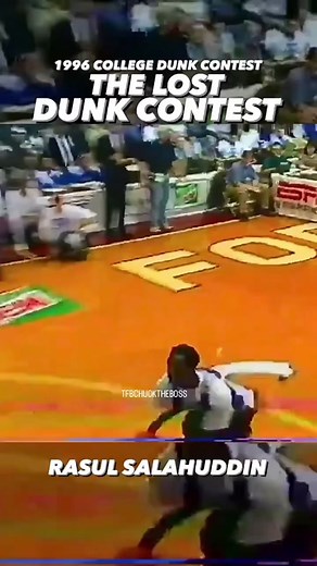 1996 College Slam Dunk Contest: A Rare Classic Dunk Competition