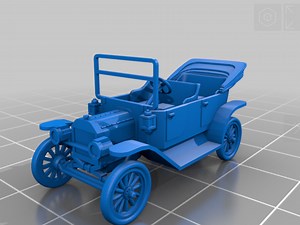 Model T Touring easy print #3DPrinting #3DThursday