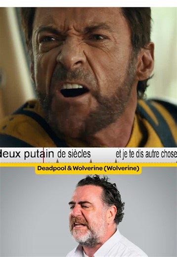 Jérémie Couvillault nous refait une scène du film Deadoool et Wolverine 🎙️Il est la voix française de Wolverine #onregardequoi #deadpool #wolverine #doublage #vf