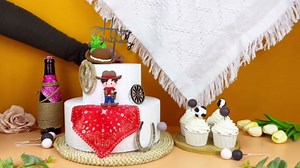 Cowboy Cake Decorations Cowboy Hat and Boot Cake Toppers Western Cowboy Cowgirl Birthday Baby Shower for Western Theme Party Favors Supplies