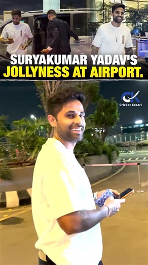 Suryakumar Yadav Looks Dapper In His Casual Outfit