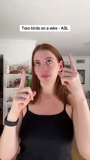 ASL Inspiration: Two Birds on a Wire
