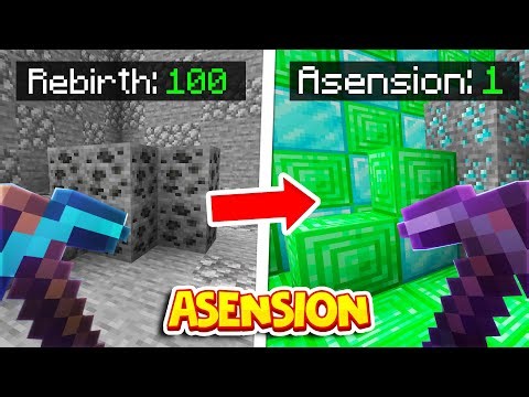 From Rebirth to Ascension in MINECRAFT: PRISONS?! | Minecraft OP PRISON