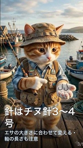 【かぶせ釣り仕掛け編】ハリス・針・ガン玉の正解を徹底解説！ミケマルが教える細仕掛け術 #shorts