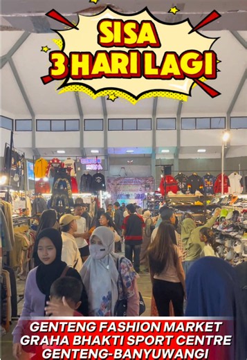 Genteng Fashion Market Banyuwangi — 6–12 Juni 2026