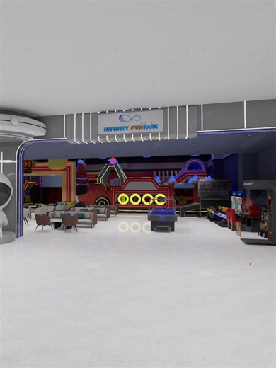 🇭🇺✨ Amazing Indoor Fun Park Project for Our Hungary Client! This park features: ✔ Inflatable park area full of fun and color ✔ Trampoline zone for energetic jumping experiences ✔ Multiple game attractions for endless entertainment ✔ Arcade game area for extra excitement ✔ A relaxing café corner for parents and visitors Our client absolutely loves the design and the overall concept! 🎉 At Infinity Funpark, we focus on creating customized parks that are not only fun, but also built for long-term