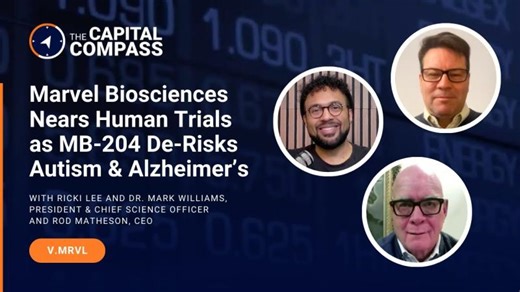 Marvel Biosciences Nears Human Trials as MB-204 De-Risks Autism Alzheimer’s | Stockhouse
