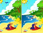 Play Castaway Difference | Free Online  Games. KidzSearch.com