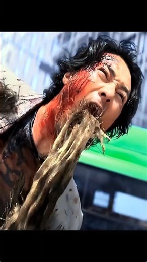 🤮👽 He Vomited Out An Alien | Alienoid (2022) #shorts #movie #shortvideo