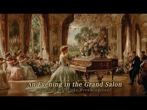 An Evening in Grand Salon | 18th Century Classical Music | Rococo Ambience for Reading & Dreaming