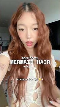 MERMAID HAIR TUTORIAL 🫧🌺
