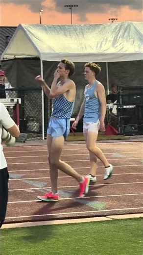 Colby Huntress, Texas Longhorns track commit, wins gold Boys 1600 meter race