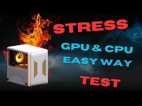 How to stress test your gpu and cpu - furmark and cinebench