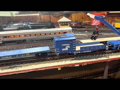 CONRAIL MOW train #captainsconrailchallenge #train #modelrailroad #railroad #conrail